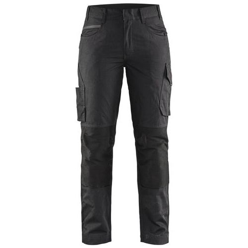 Blaklader Service Werkbroek Dames High Vis 7195 - Zwart/donkergrijs