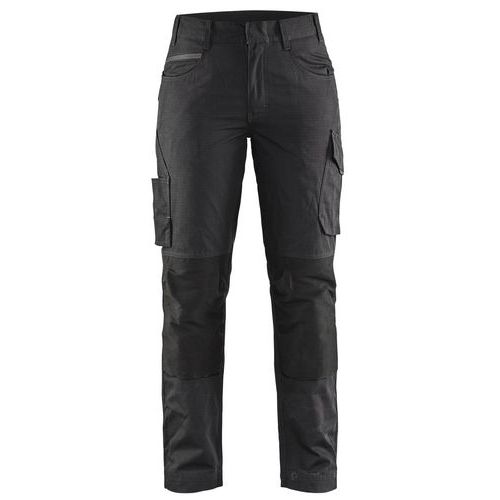 Blaklader Service Werkbroek Dames High Vis 7195 - Zwart/donkergrijs