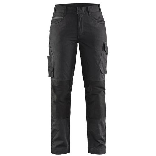 Blaklader Service Werkbroek Dames High Vis 7195 - Zwart/donkergrijs