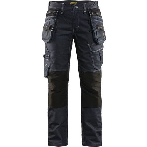 Blaklader Werkbroek Dames X1900 Stretch 7990 - Marineblauw/zwart