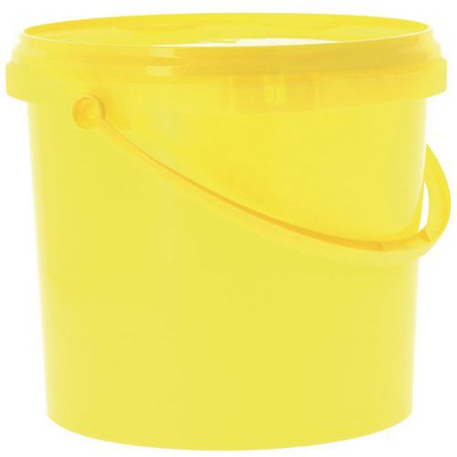 Gekleurde emmer met deksel – 5 l