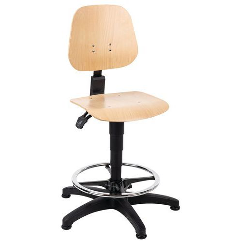 Ergonomische Werkplaatsstoel Bimos Unitec - Hoog