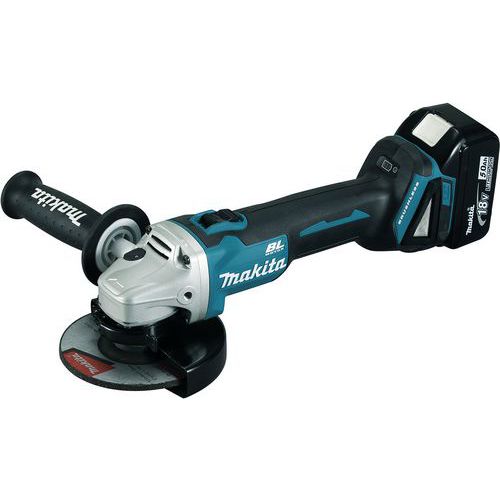 Slijpmachine Ø 125 mm 18 V 5 Ah - Makita Slijpmachine Ø 125 mm 18 V 5 Ah - Makita