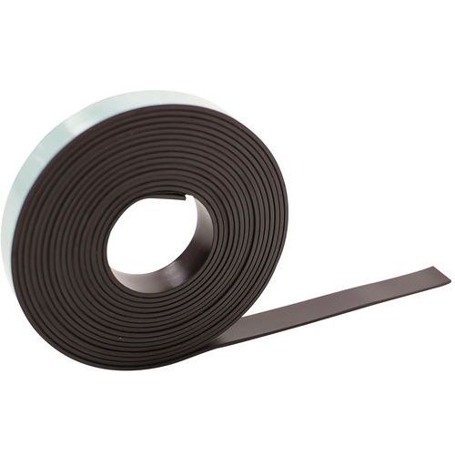 bande magnétique avec adhésif 3M - 1m x 10mm - Épaisseur 5mm au