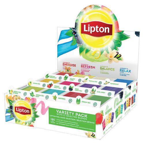 Le Coffret assortiment de thés Lipton - Intermarché