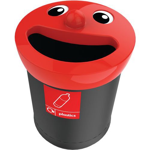 Afvalbak Smiley Face Bin 52 ltr plastics Vepabins Afvalbak Smiley Face Bin 52 ltr plastics Vepabins