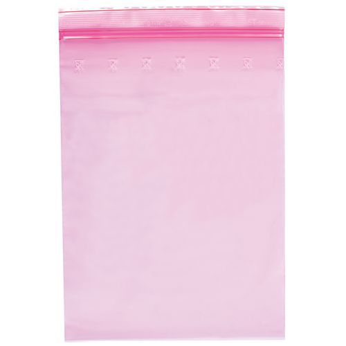 Antistatisch verpakkingszakje Minigrip® 80 micron 100x150