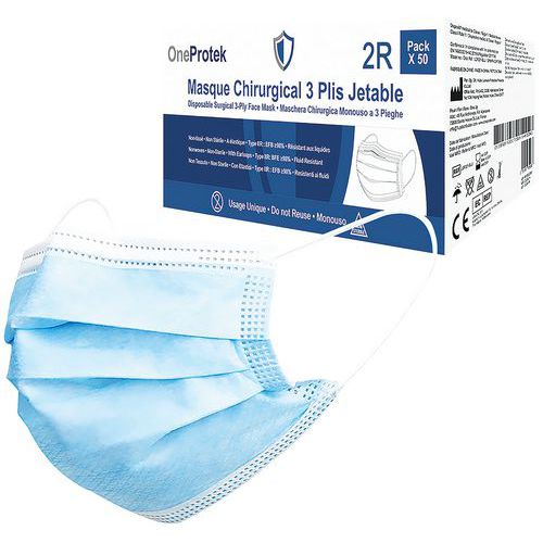 Chirurgisch masker van type IIR - Doos van 50