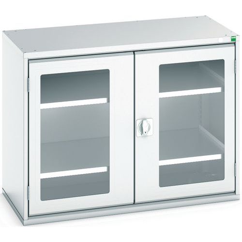 Hoge kast Verso 1050x550x800mm met raamdeur en 2 legborden - BOTT Hoge kast Verso 1050x550x800mm met raamdeur en 2 legborden - BOTT
