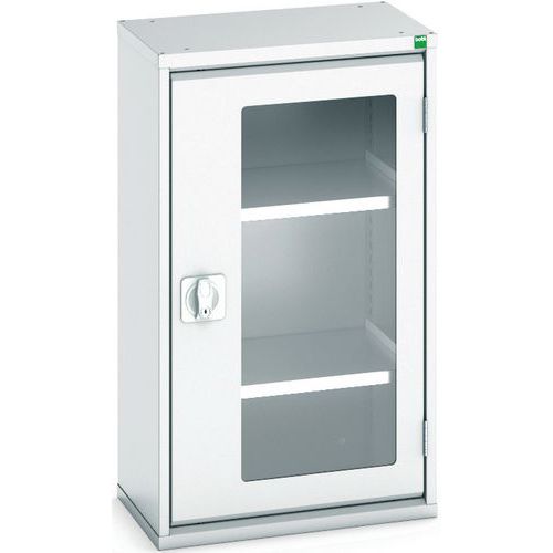 Armoire Verso Portes Transparentes Avec 2 Tablettes 525x350x900 - Bott