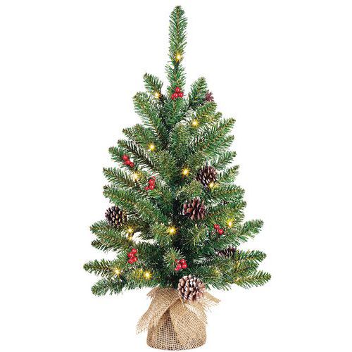 Sapin de noël artificiel de table Creston Mini LED Sapin de noël artificiel de table Creston Mini LED