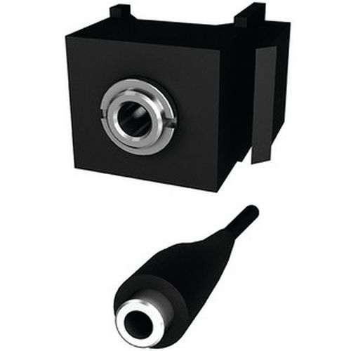 Embase keystone jack audio femelle / femelle - 3,5 mm - Bachmann