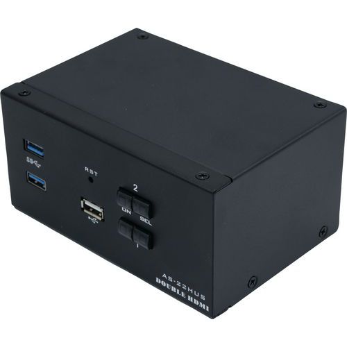 KVM-switch dubbel schermen - Dexlan KVM-switch dubbel schermen - Dexlan