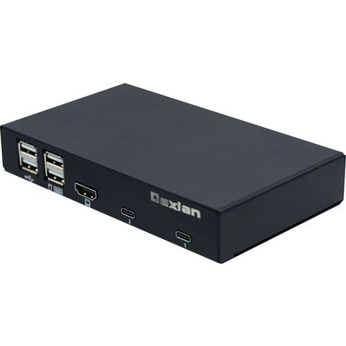 Switch USBC KVM naar HDMI 4K60- en USB-A-console - Dexlan Switch USBC KVM naar HDMI 4K60- en USB-A-console - Dexlan