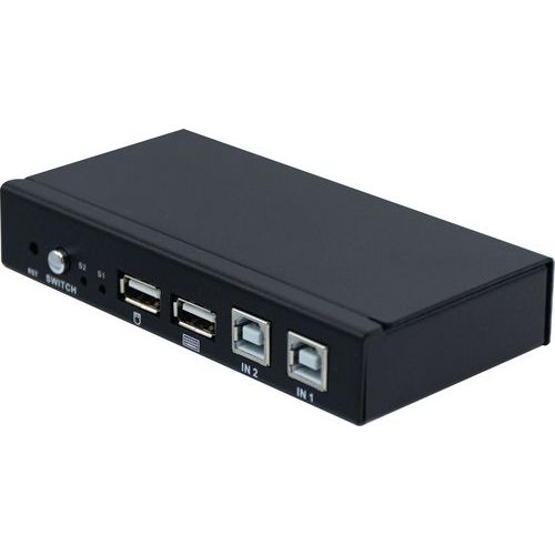 Schakelaar voor delen van USB-toetsenbord en -muis Schakelaar voor delen van USB-toetsenbord en -muis
