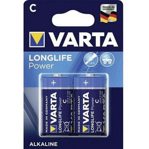 Piles alcalines LR14 blister de 2 - Varta Piles alcalines LR14 blister de 2 - Varta