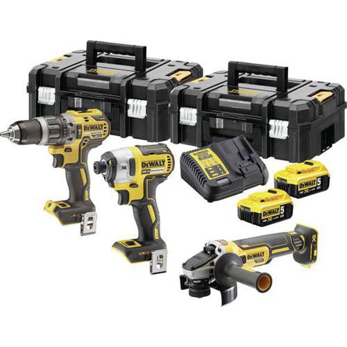 3-delig XR 18V Li-Ion borstelloos - DEWALT Manutan.be