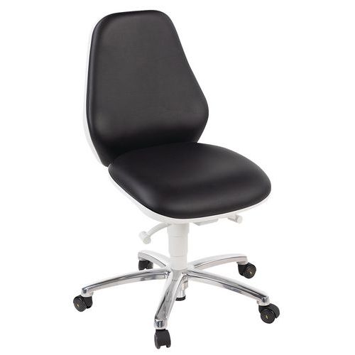 Lage stoel voor cleanroom Bimos 9142 - Ergonomisch Lage stoel voor cleanroom Bimos 9142 - Ergonomisch