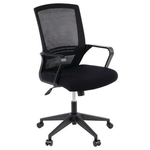 Bureaustoel zwart Elane - Manutan Expert Bureaustoel zwart Elane - Manutan Expert