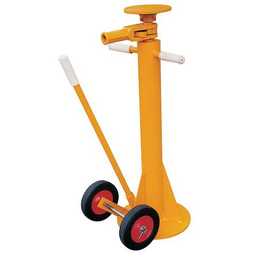 Béquille stabilisatrice pour remorque - Capacité 45 t - Manutan Expert Béquille stabilisatrice pour remorque - Capacité 45 t - Manutan Expert