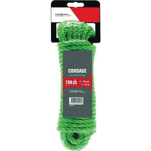 Cordage polypropylène couleur - Norail
