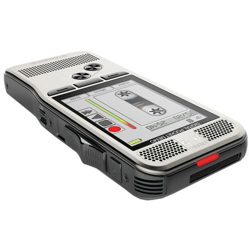Dicteerapparaat Pocket Memo 7200 met een schuifschakelaar.- Phillips Dicteerapparaat Pocket Memo 7200 met een schuifschakelaar.- Phillips