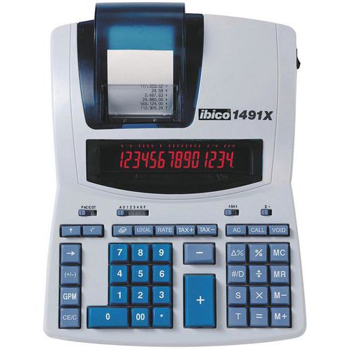 Calculatrice imprimante professionnelle Ibico 1491X Calculatrice imprimante professionnelle Ibico 1491X