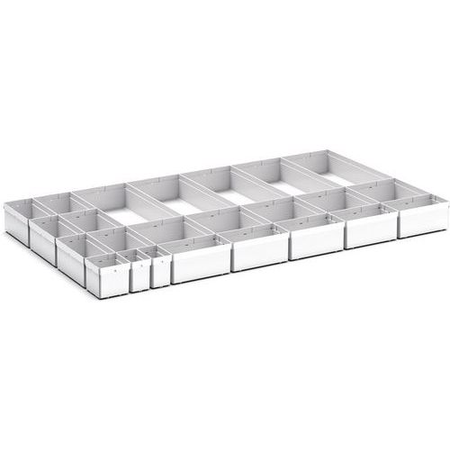 Assortiment EKK06100. 24 kleingoedbak - BOTT Assortiment EKK06100. 24 kleingoedbak - BOTT