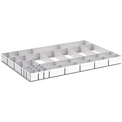 Assortiment EKK07100. 33 kleingoedbak - BOTT Assortiment EKK07100. 33 kleingoedbak - BOTT