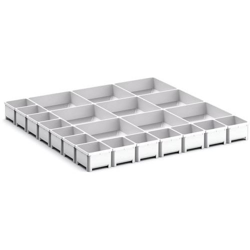 Assortiment EKK-6675. 22 kleingoedbak - BOTT Assortiment EKK-6675. 22 kleingoedbak - BOTT