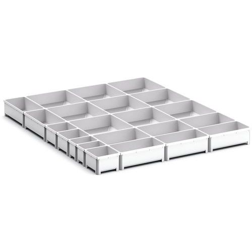Assortiment EKK-6775. 22 kleingoedbak - BOTT Assortiment EKK-6775. 22 kleingoedbak - BOTT