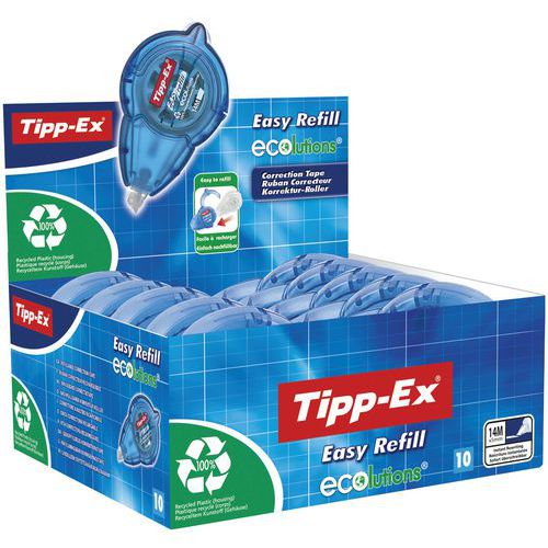 Tipp-Ex Recharge pour roller correcteur Easy Refill 5 mm blanc 14