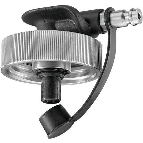 Aluminium dop voor remontluchter Aluminium dop voor remontluchter
