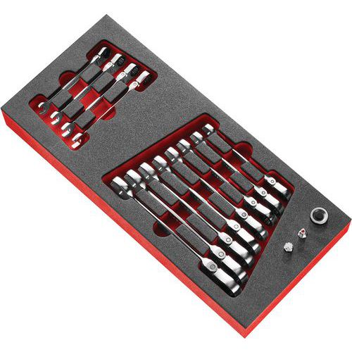 Foam inlay voor modm. 467fj12 Foam inlay voor modm. 467fj12