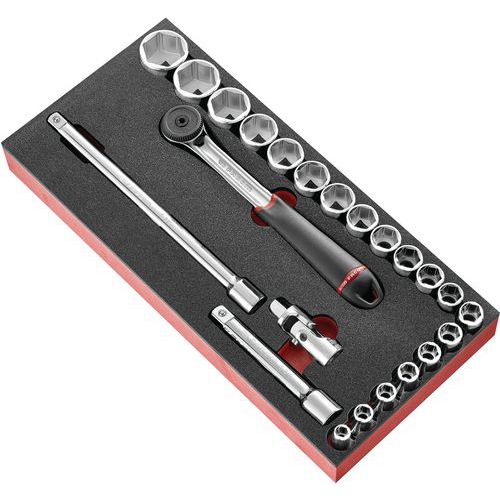 Foam inlay voor l huls niveau 3 mm - MODM.S161-3 Foam inlay voor l huls niveau 3 mm - MODM.S161-3