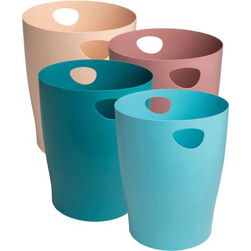 Corbeille à papier assorti Ecobin Skandi - Lot de 8 - Exacompta Corbeille à papier assorti Ecobin Skandi - Lot de 8 - Exacompta