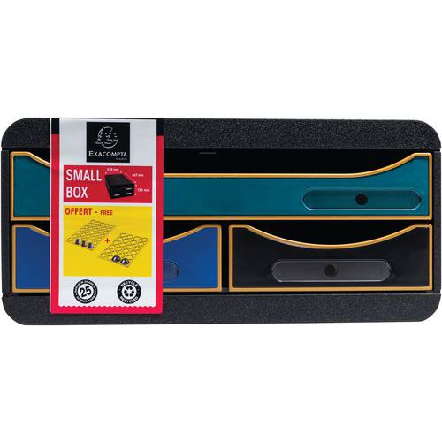 opbergmodule Small Box Neo Deco met 3 laden - Exacompta opbergmodule Small Box Neo Deco met 3 laden - Exacompta