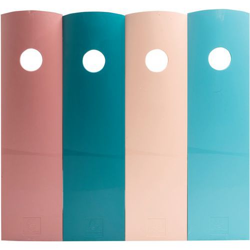 Porte-revues Mag-Cube assorti Skandi - Lot de 4 - Exacompta Porte-revues Mag-Cube assorti Skandi - Lot de 4 - Exacompta