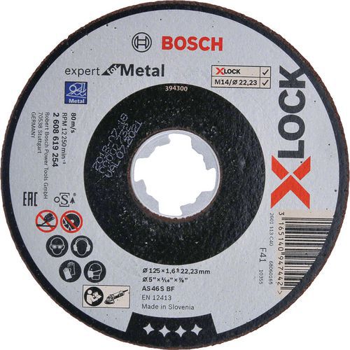 Schuurschijven X-LOCK Expert for Metal - Bosch Schuurschijven X-LOCK Expert for Metal - Bosch
