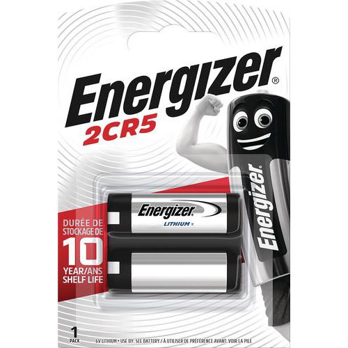 Lithiumbatterij elektronische apparaten en horloges - 2CR5 - Energizer Lithiumbatterij elektronische apparaten en horloges - 2CR5 - Energizer