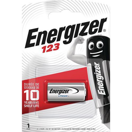 Pile Lithium appareil électroniques - 123 - Energizer Pile Lithium appareil électroniques - 123 - Energizer