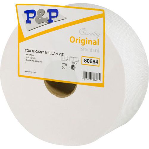 Toiletpapier Gigant Medium - P&P Toiletpapier Gigant Medium - P&P