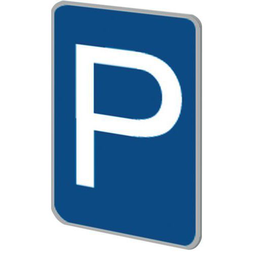 Panneau parking en aluminium plat Panneau parking en aluminium plat