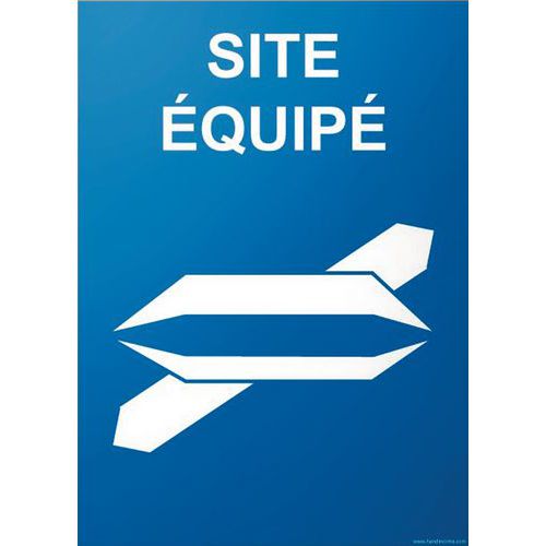 Bord SITE EQUIPE voor mindervalide Bord SITE EQUIPE voor mindervalide