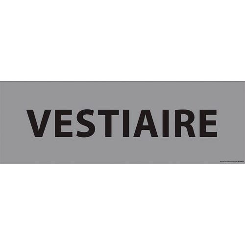 Panneau de porte vestiaire