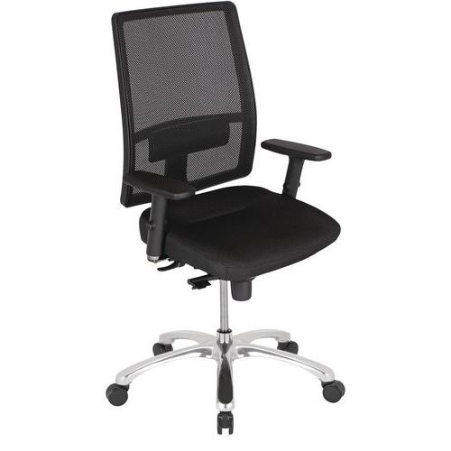 Bureaustoel Bizzi - 3d armleuningen - mesh rugleuning - Nowy Styl