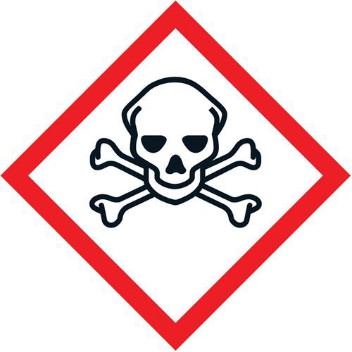 CLP-bord - Giftig - Zelfklevende etiketten CLP-bord - Giftig - Zelfklevende etiketten