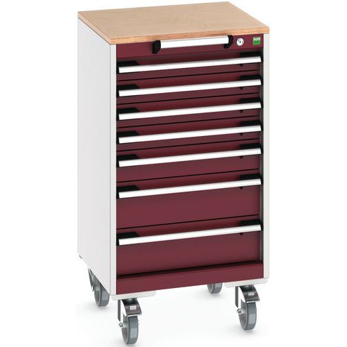 Verrijdbare ladekast Cubio SLR-558-7.1 - Bott Verrijdbare ladekast Cubio SLR-558-7.1 - Bott