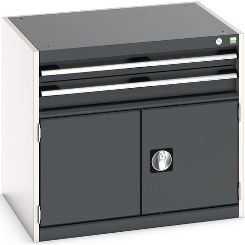 Werkplaatskast met laden cubio S SL-867-3 - Bott Werkplaatskast met laden cubio S SL-867-3 - Bott