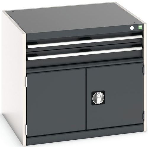 Werkplaatskast met laden cubio S SL-877-3 - Bott Werkplaatskast met laden cubio S SL-877-3 - Bott